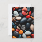 Colorful Pebbles Kaart (Achterkant)