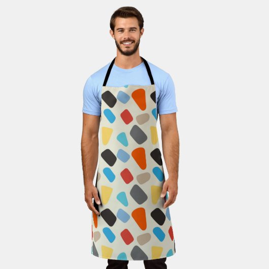 Colorful Pebbles Schort (Gedragen)