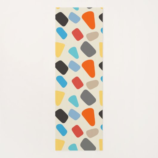 Colorful Pebbles Yogamat (Achterkant)