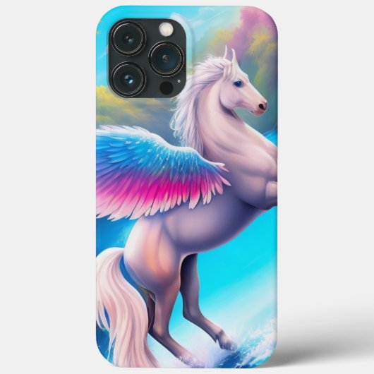 Colorful Pegasus Case-Mate iPhone Case (Achterkant)