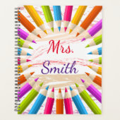 Colorful Pencils Leerlingenwaardering Planner (Voorkant)