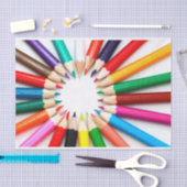 Colorful Pencils Tissuepapier (Craft)