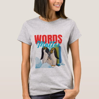 Colorful Penguin Family Love T-shirt