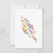 Colorful Peony Flowers Kaart (Voorkant)