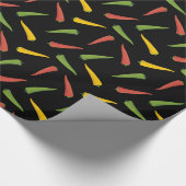 Colorful Peppers Patroon Cadeaupapier (Hoek)
