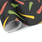 Colorful Peppers Patroon Cadeaupapier (Rol Hoek)