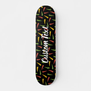 Colorful Peppers Patroon Persoonlijk Skateboard