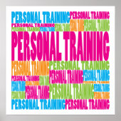 Colorful Personal Training Poster (Voorkant)