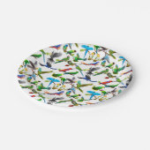 Colorful Pet Parrots Papieren Bordje (Gekanteld)