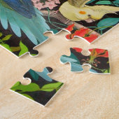 Colorful Pet Parrots Puzzle Legpuzzel (Zijkant)