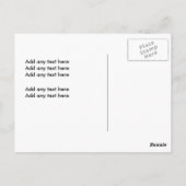 Colorful Pet Sitter Briefkaart (Achterkant)