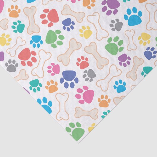 Colorful Pet  Tissuepapier (Detail)