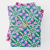 Colorful Petals Inpakpapier Vel (In situ)