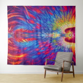 Colorful Phoenix Wandkleed (In Situ (horizontaal))