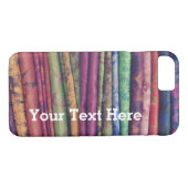 Colorful Phone Case fabric stack —  (Achterkant (Horizontaal))