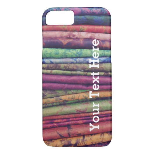Colorful Phone Case fabric stack —  (Achterkant)