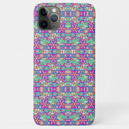 Colorful phone case with intricate