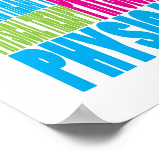 Colorful Physical Therapy Poster (Hoek)