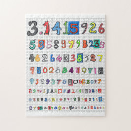 Colorful Pi Legpuzzel