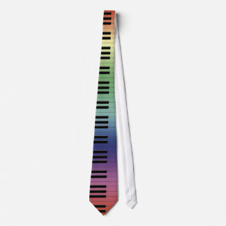 Colorful Piano Keys | Muziekgeschenken Stropdas