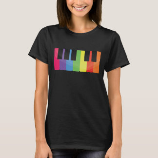Colorful Piano T-shirt