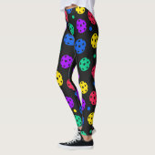 Colorful Pickleball Balls  Leggings (Links)