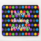 Colorful Pickleball met Funny Quote Muismat (Voorkant)