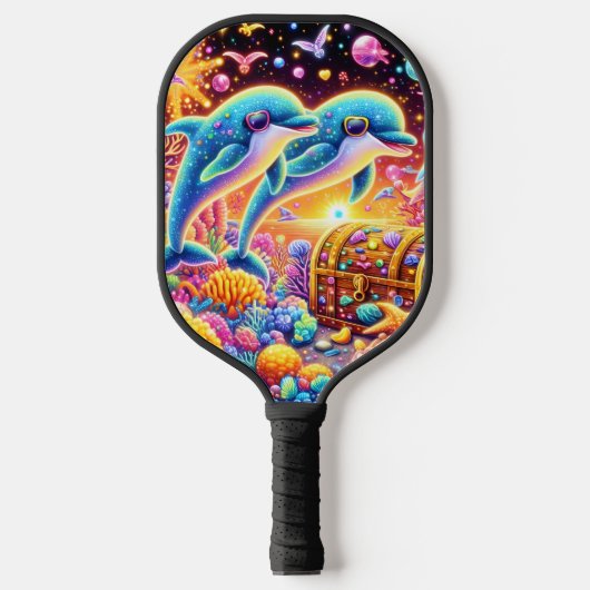 Colorful Pickleball Paddle (Voorkant)