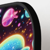 Colorful Pickleball Paddle (Links Detail)