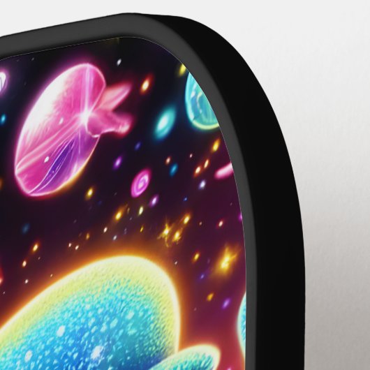 Colorful Pickleball Paddle (Links Detail)