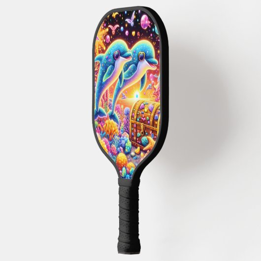 Colorful Pickleball Paddle (Links)