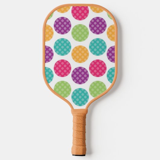 Colorful Pickleball Paddle (Achterkant)