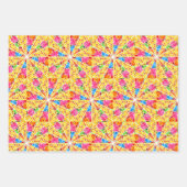 Colorful, Pickleball Paddles, Oranje Pickleballen Inpakpapier Vel (Voorkant 2)