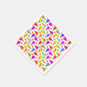 Colorful, Pickleball Paddles, Oranje Pickleballen Servet (Hoek)