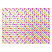 Colorful, Pickleball Paddles, Oranje Pickleballen Tafelkleed (Voorkant (Horizontaal))