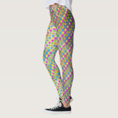 Colorful Pickleball Polkadots Leggings (Links)