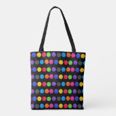Colorful Pickleballetjes met grappige citaat Tote Bag (Achterkant)