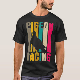 Colorful Pigeon Design Pigeon Racing T-shirt