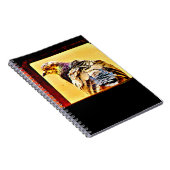 Colorful Pigeon Notitieboek (Rechterzijde)