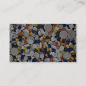 Colorful Pills Visitekaartje (Achterkant)