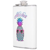 Colorful Pineapple Hawaiian Aloha Heupfles (Links)