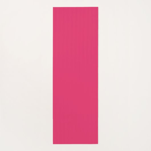 Colorful Pink Heart Pattern Gepersonaliseerd Yogamat (Achterkant)