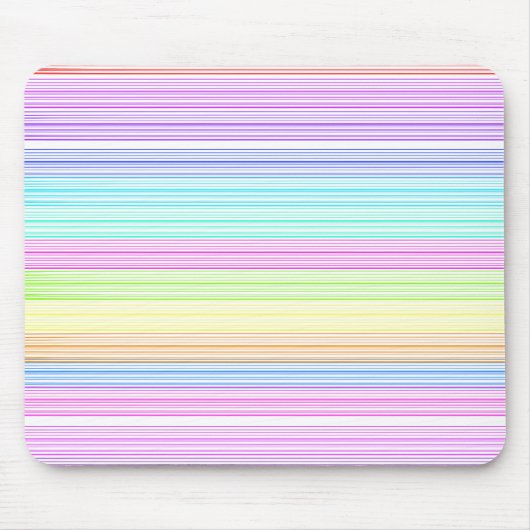 Colorful Pinstripes Muismat (Voorkant)