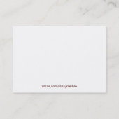 Colorful Pirate Ship Play Date Card Contactkaartje (Achterkant)