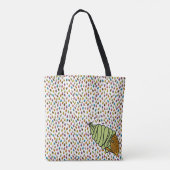 Colorful Pistachio Ice Cone icecreamliciouS Tote Bag (Achterkant)
