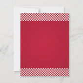 Colorful Pizza kinderen Birthday Party Kaart (Achterkant)