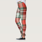Colorful Plaid Christmas Leggings for Women (Links)