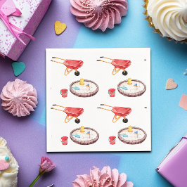 Colorful Playground Birthday Party Servet