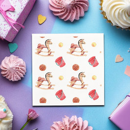 Colorful Playground Birthday Party Servet