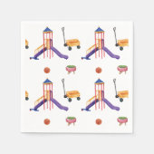 Colorful Playground Birthday Party Servet (Voorkant)